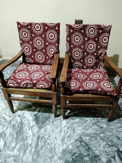 4 Wood Chairs