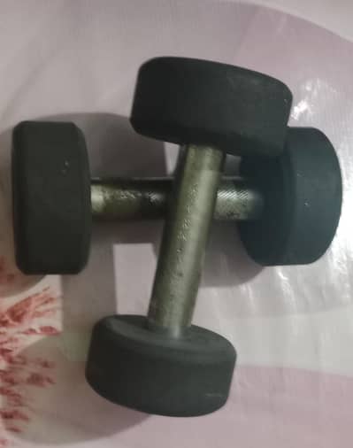 dumbbell set. . .