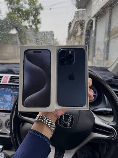 iPhone 15 Pro | 256 GB | Factory Unlock | Waterpack | With Orignal Box
