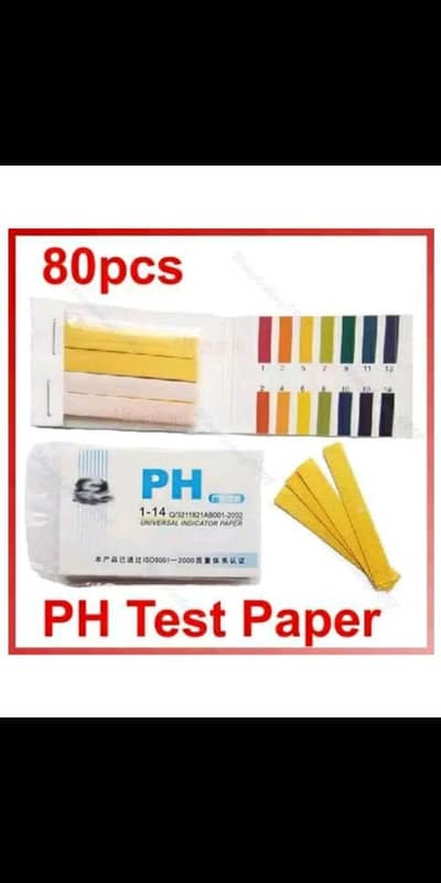 80 Strips Water Purifier Professional 1-14 ph Litmus Paper Ph