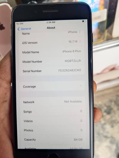 iphone 8 plus non 94 battery total original