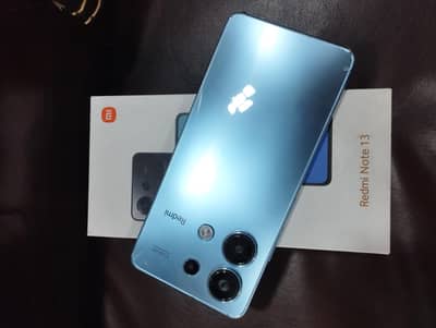 Redmi Note 13 box charjar 8+4 Ram 256gb memory