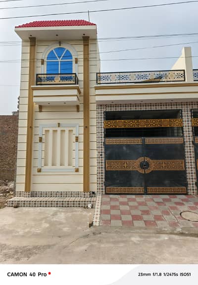 Al Fareed Avenue Jangi wala Road 3 marly single story house for sale