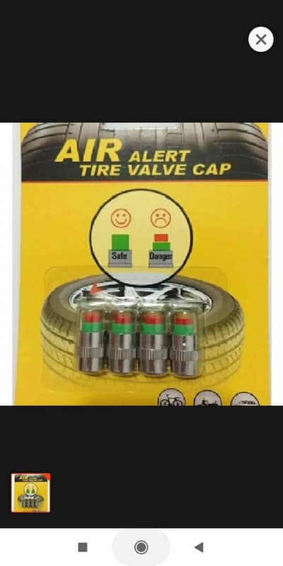 4PCS Tire Pressure Monitoring Caps, Tire Pressure Pen, Car Tire