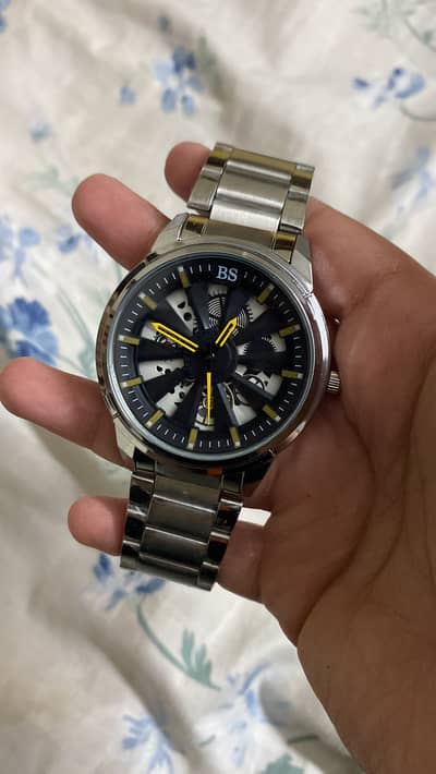 Ferrari yellow watch