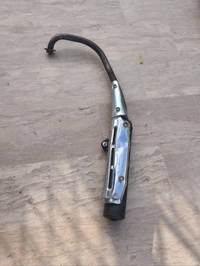 Yamaha YBR 125/G New Model Exhaust Genuine