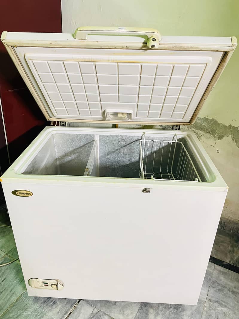 waves deep freezer 4