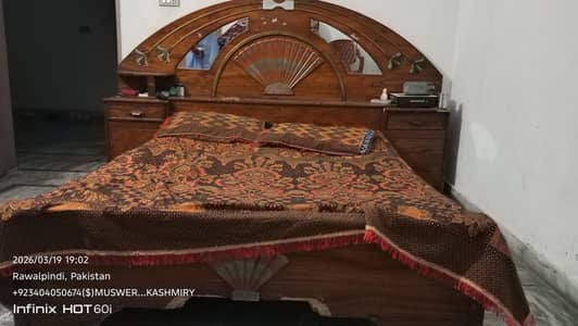 dubel bed widmatres