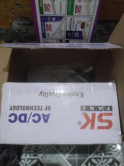 SK Ceiling Fan (AC/DC), 5 Years warranty of Motor & Circuit.