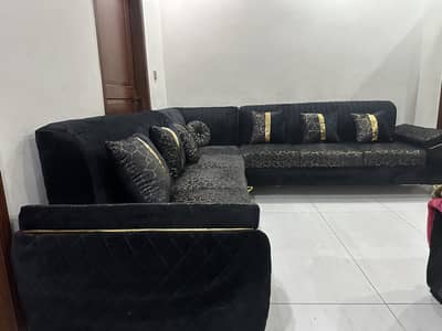 SOFA SET Home furniture For Sale 6 seater L shape sofa