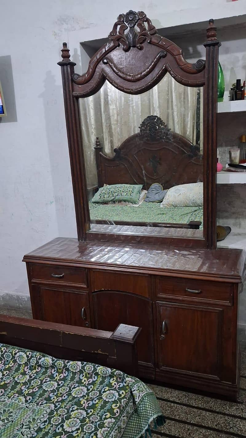 bed,side table and dressing 1