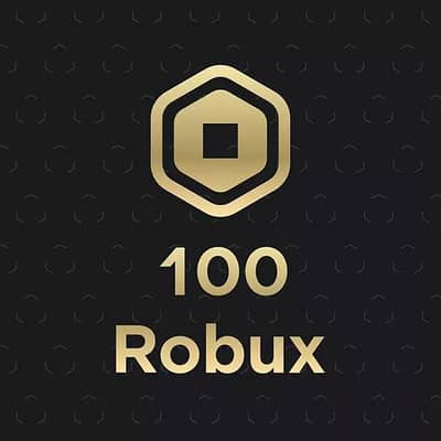 100 ROBUX ROBLOX (READ DESCRIPTION)