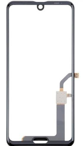 Aquos r3 touch glass
