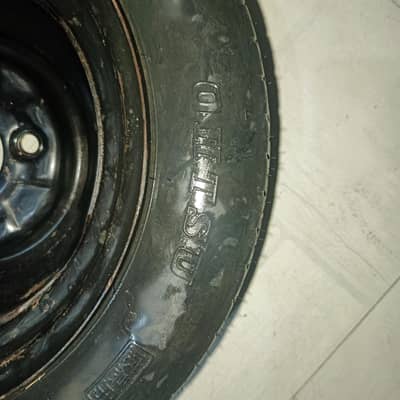 Selling my Tubeless Japanese New Stepney Tyre for mira,alto & WagonR