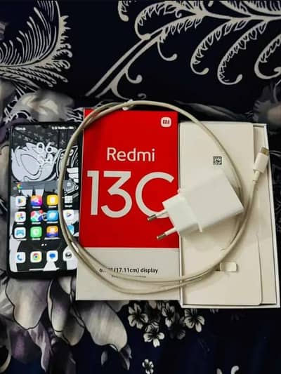 Redmi 13c 6/128 full box and charger 10/9 condition 03154613961