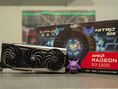 Rx 6800 16gb sapphire nitro+
