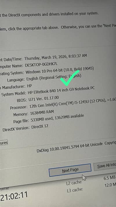 HP EliteBook 840 G9 (12th Gen)