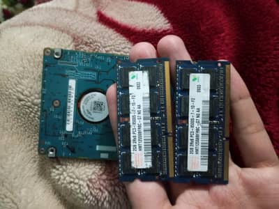 Hard disk 80gb & ram 4gb For sale