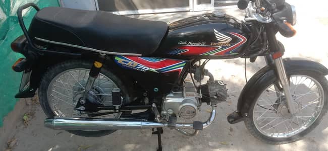 HONDA  70. Model 2018 KARACHI NUMBER HA
