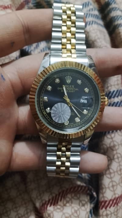 Rolex Oyster perpetual, Stainless watch