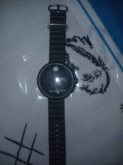 The digital touch watch only show time