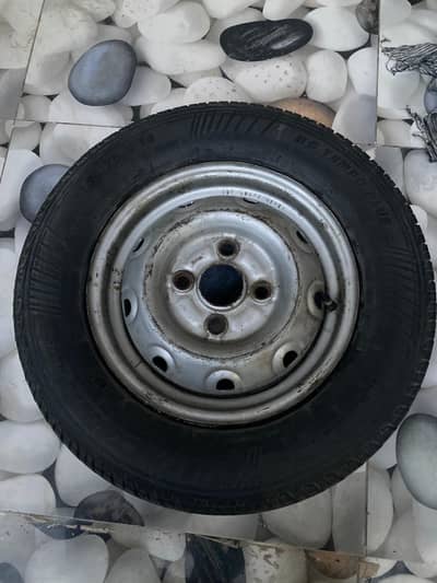 165/70/R12 Tyre+Rim