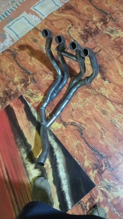 Hayabusa exhaust system