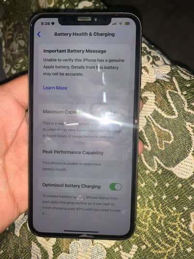 I phone xsmax pta approved 256 gb