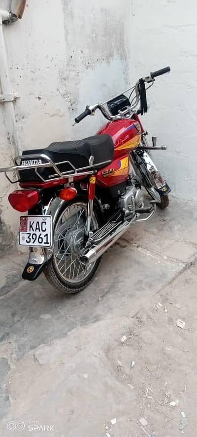 Honda CD 70 2003 model WhatsApp call 03283776346