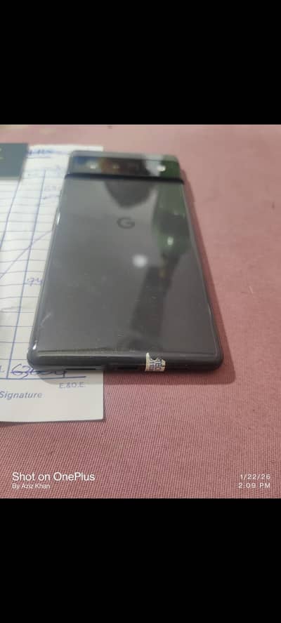 google 6pro official PTA approved 256GB