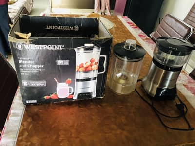 Westpoint Blender & Chopper (8-in-1) – Excellent Condition Only 15,000