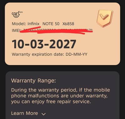 infinix note 50 for sale and exchange