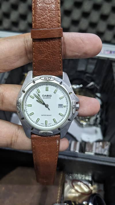 Original Casio MTP-1130 Quartz - Silver Dial - Water Resistant