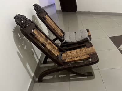 Wooden chairs
