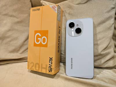 Tecno Spark Go 1 White 4GB 64GB  PTA Approved