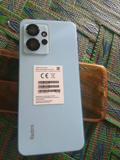 Redmi note 12.6+2 128 GB Full box Good condition
