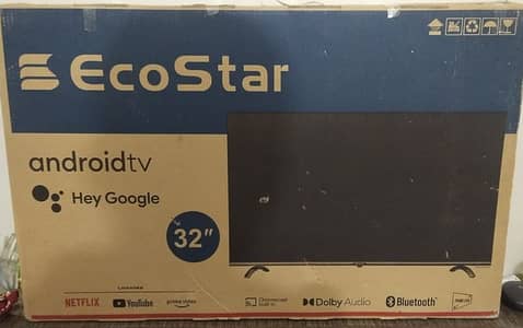 Eco star Android tv hai. Good condition hai