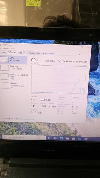 i7  4th generation 8ram 512gb memory good condition working very well