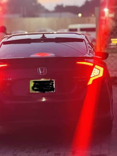 honda civic 2018 (UG red meter)