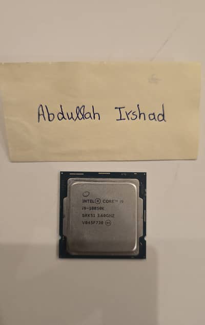 Intel Core i9 - 10850K (10 Cores / 20 Threads) - 5.2GHz CPU Processor