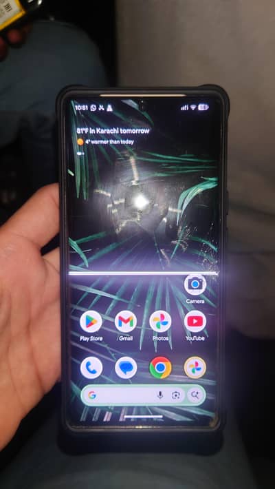 Google pixel 6 pro panel glass break