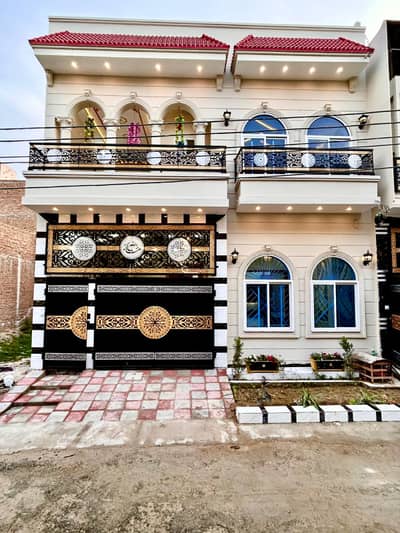 Riaz ul jannah society New brand luxury 5 marly proper double story house for sale