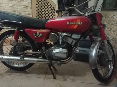 kawasaki super 100 jenioun bike made in japan