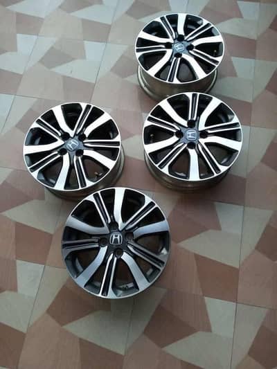 Honda City 2024 Aspire Alloy Rims 15 size