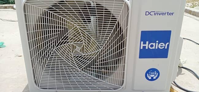 Haier AC DC invarter haer and cool 1.5 ton. Urgent Sale Connect Wtp No