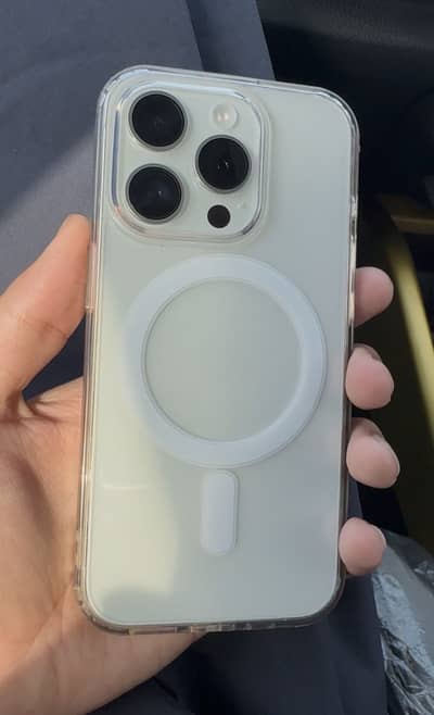 15 Pro Factory Unlock Pearl White