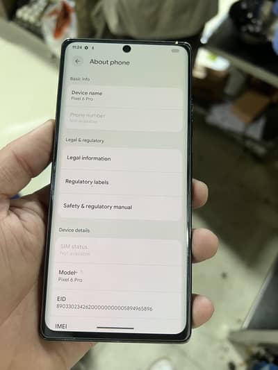 Google pixel 6 pro 12/256GB VIP Approved