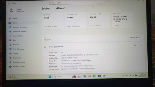 Lenovo ThinkPad T14 – i5 10th Gen | 16GB RAM | Excellent Condition