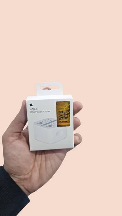 Apple Fast Charger and Cable 20 Watt Brand New For Iphone 11,12 onward