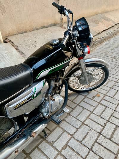 Honda cg125 especiall self 5 gear 2023 model hyd number